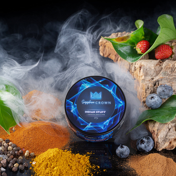 Табак Sapphire Crown Indian Stuff (Специи травянистость лесные ягоды) 25 гр в Петрозаводске