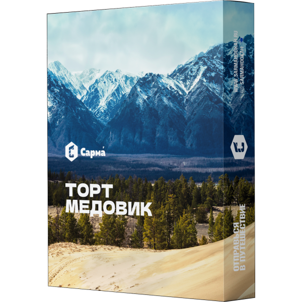 Табак Сарма Торт Медовик 25 гр в Петрозаводске