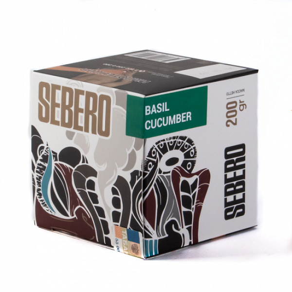 Табак SEBERO BASIL CUCUMBER 200 грамм в Петрозаводске
