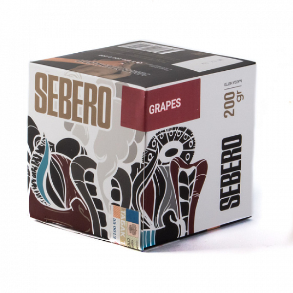 Табак SEBERO GRAPE 200 грамм в Петрозаводске