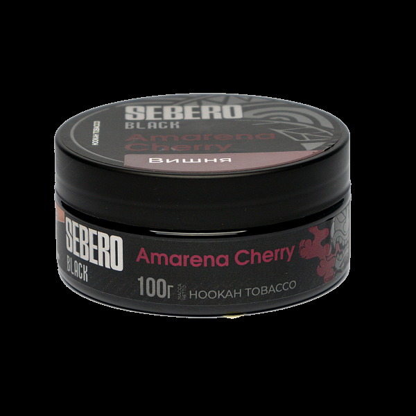 Табак SEBERO BLACK AMARENA CHERRY 100 гр в Петрозаводске