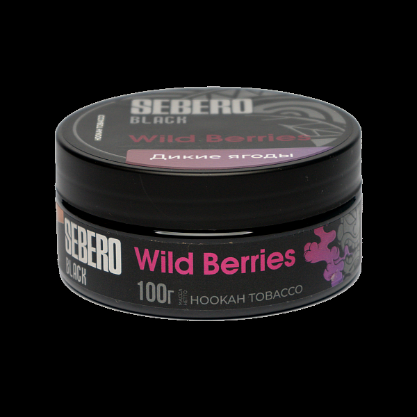 Табак SEBERO BLACK WILD BERRIES 100 гр в Петрозаводске