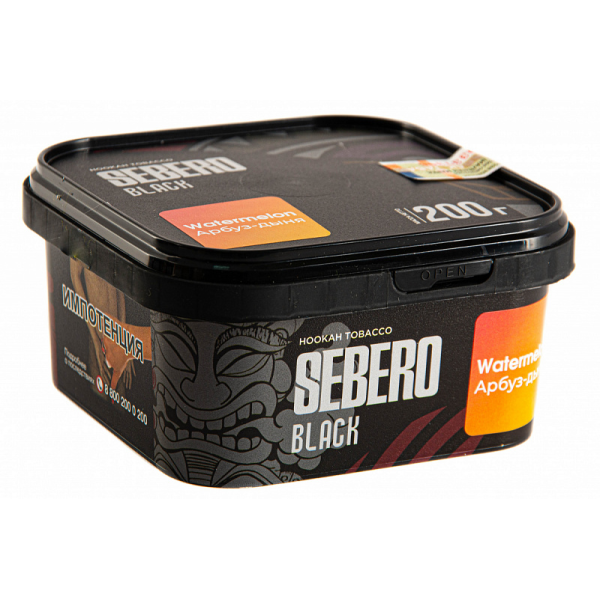 Табак SEBERO BLACK WATERMELON 200 гр в Петрозаводске
