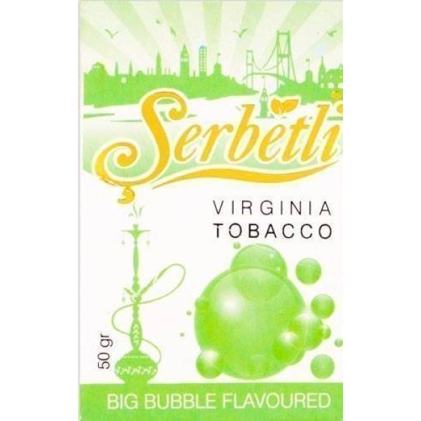 Табак Serbetli Big Bubble 50 грамм в Петрозаводске
