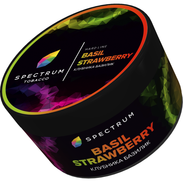 Табак Spectrum Hard BasilStrawberry 200 грамм в Петрозаводске