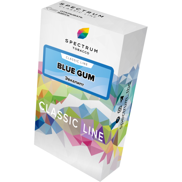 Табак Spectrum Classic blue gum 40 грамм в Петрозаводске