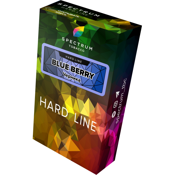 Табак Spectrum Hard blue berry 40 грамм в Петрозаводске