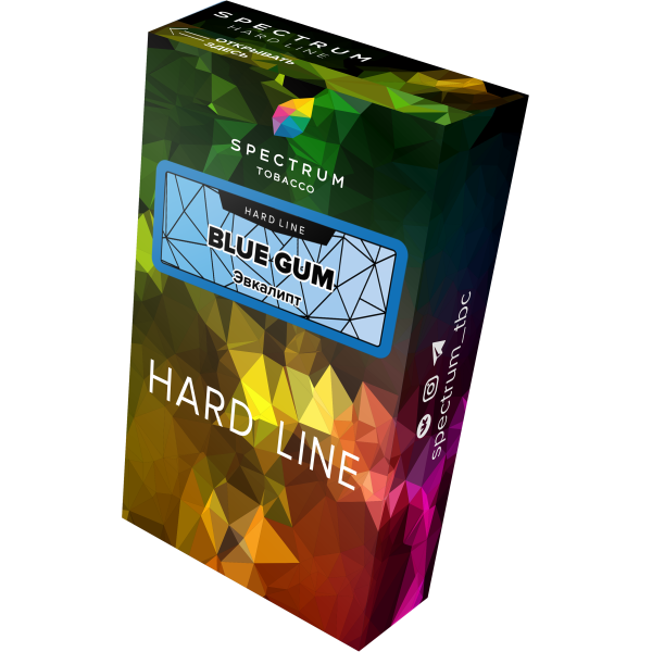 Табак Spectrum Hard blue gum 40 грамм в Петрозаводске