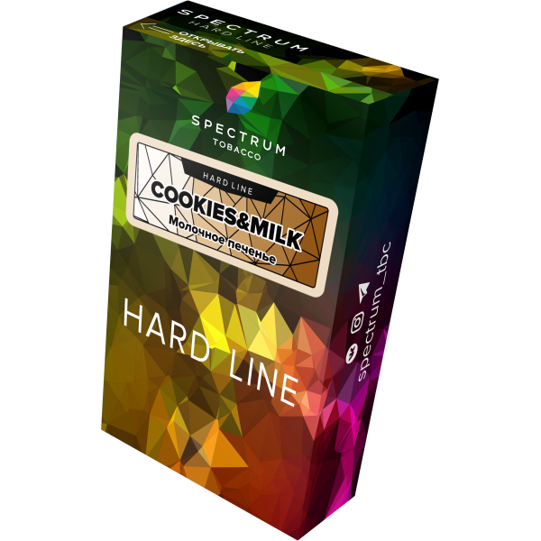 Табак Spectrum Hard cookies milk 40 грамм в Петрозаводске