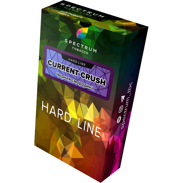 Табак Spectrum Hard current crush 40 грамм в Петрозаводске