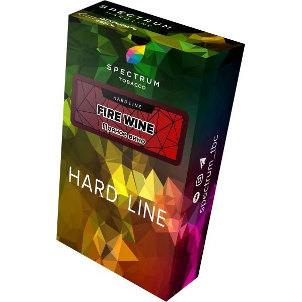 Табак Spectrum Hard fire wine 40 грамм в Петрозаводске