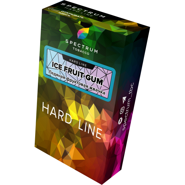 Табак Spectrum Hard ice fruit gum 40 грамм в Петрозаводске