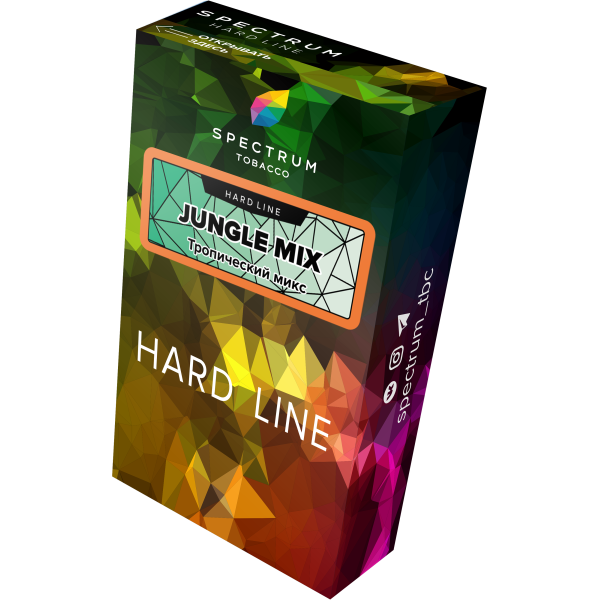 Табак Spectrum Hard jungle mix 40 грамм в Петрозаводске