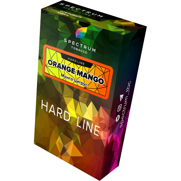 Табак Spectrum Hard orange mango 40 грамм в Петрозаводске