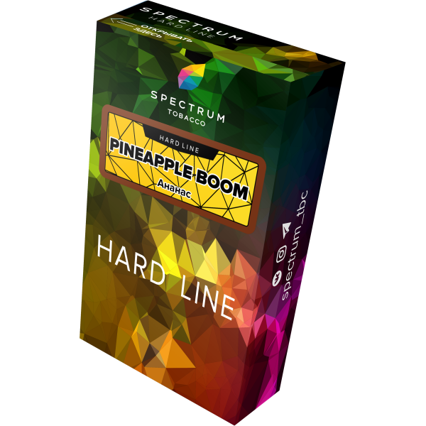 Табак Spectrum Hard pinapple boom 40 грамм в Петрозаводске