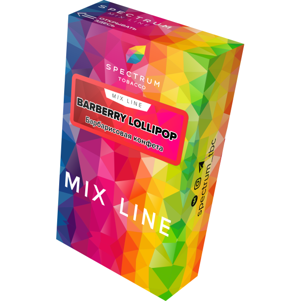 Табак Spectrum Mix Line Barberry Lollipop 40 грамм в Петрозаводске