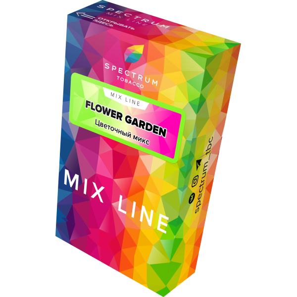 Табак Spectrum Mix Line Flower Garden 40 грамм в Петрозаводске