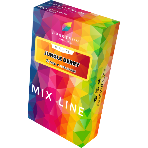 Табак Spectrum Mix Line Jungle Berry 40 грамм в Петрозаводске