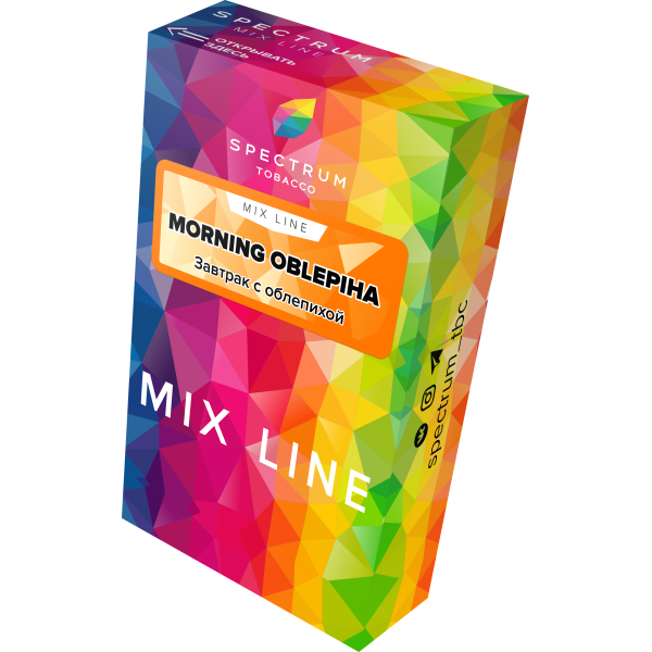 Табак Spectrum Mix Line Morning Oblepiha 40 грамм в Петрозаводске