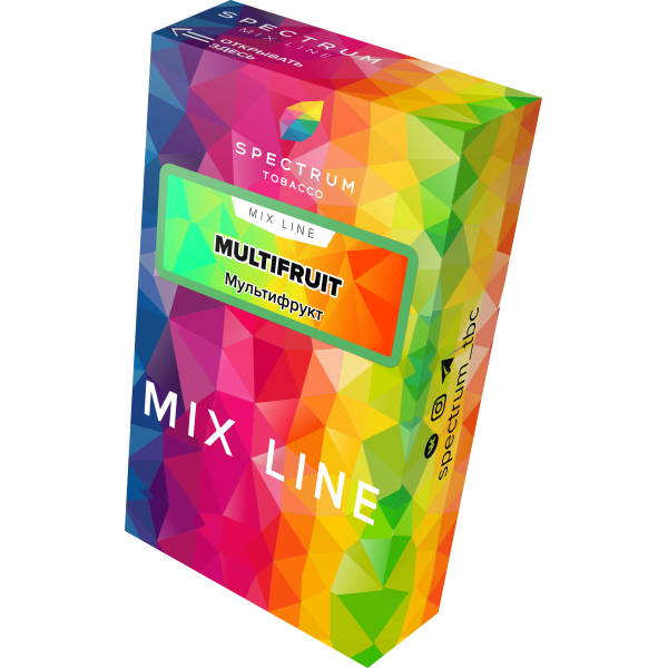 Табак Spectrum Mix Line Multifruit 40 грамм в Петрозаводске