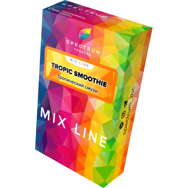 Табак Spectrum Mix Line Tropica Smoothie 40 грамм в Петрозаводске