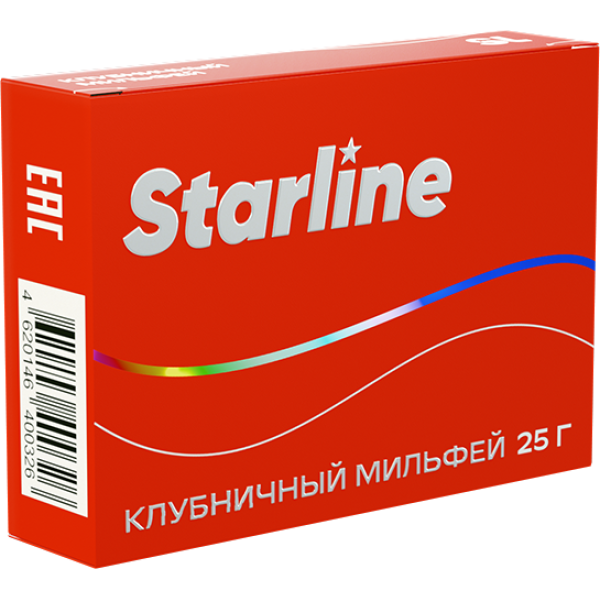 Табак Starline Клубничный мильфей 25 гр в Петрозаводске