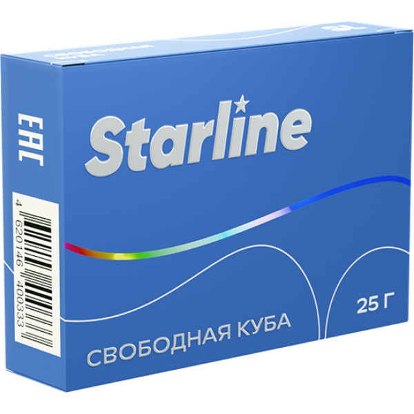 Табак Starline Свободная куба 25 гр в Петрозаводске