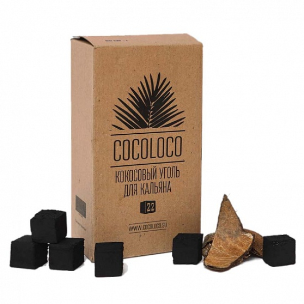 Кокосовый уголь Cocoloco 22мм в Петрозаводске