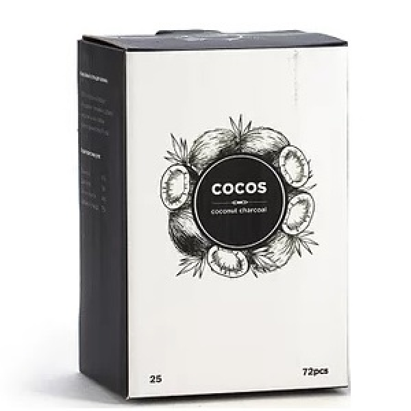Кокосовый уголь Cocos 25мм для кальяна в Петрозаводске