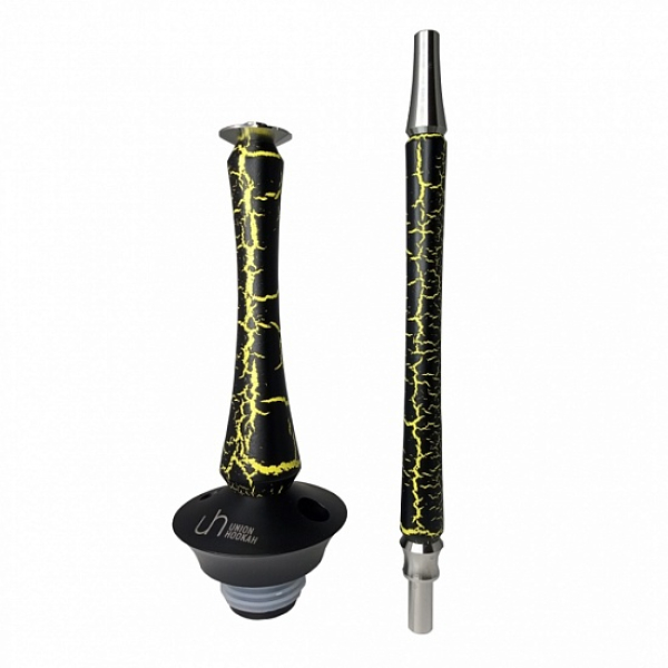 Кальян Union Hookah Sleek Кракле желтый в Петрозаводске