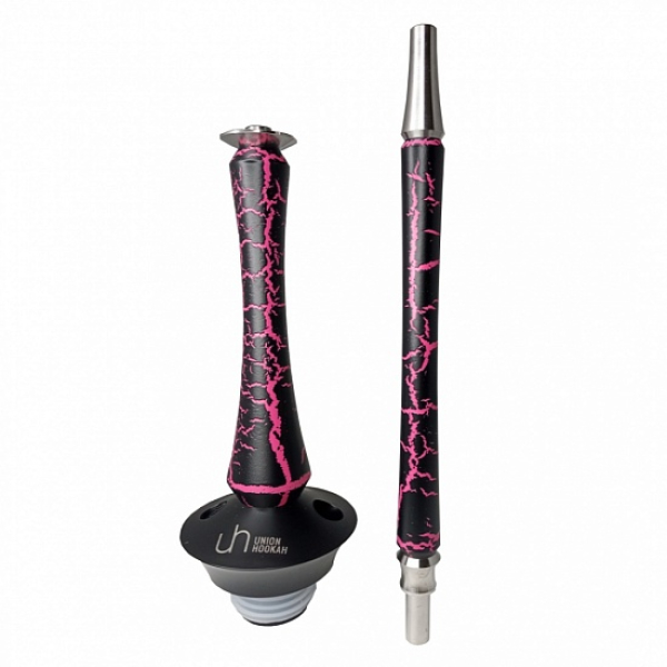 Кальян Union Hookah Sleek Кракле розовый в Петрозаводске