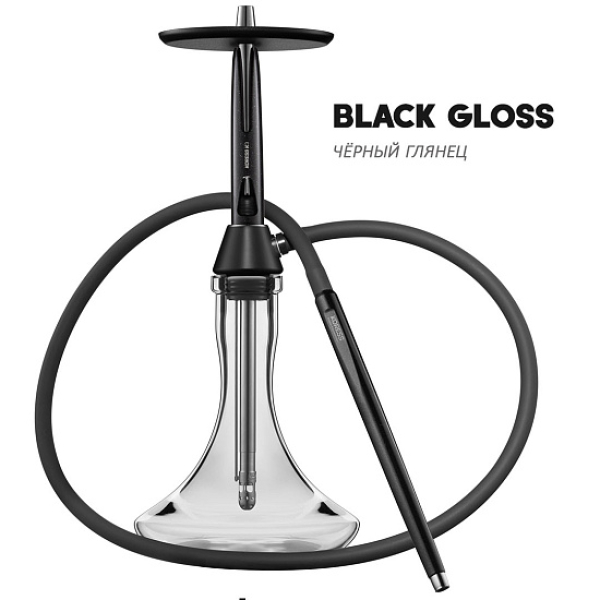 Кальян Koress K3 Black Gloss (Черный, 48 см) в Петрозаводске