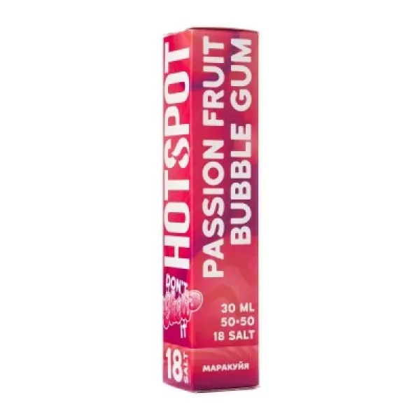 Жидкость HOTSPOT Chow Passion Fruit Bubble Gum 30 мл в Петрозаводске