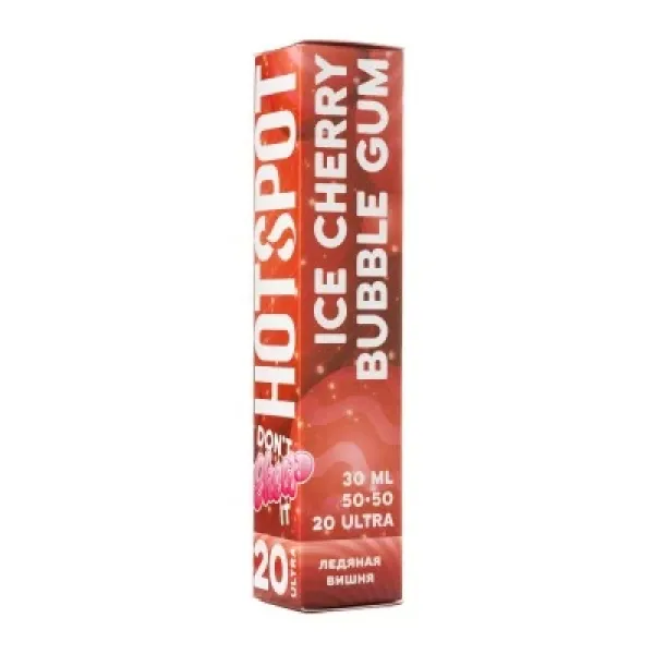 Жидкость HOTSPOT Chow Ultra Ice Cherry Bubble Gum 30 мл в Петрозаводске