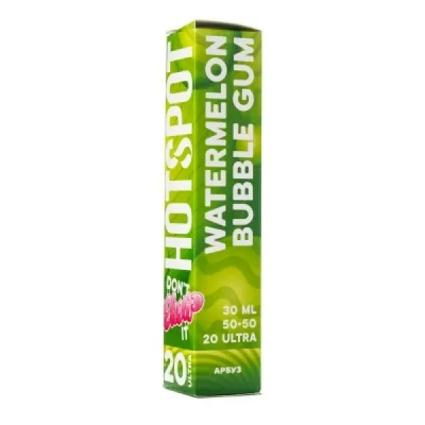Жидкость HOTSPOT Chow Ultra Watermelon Bubble Gum 30 мл в Петрозаводске