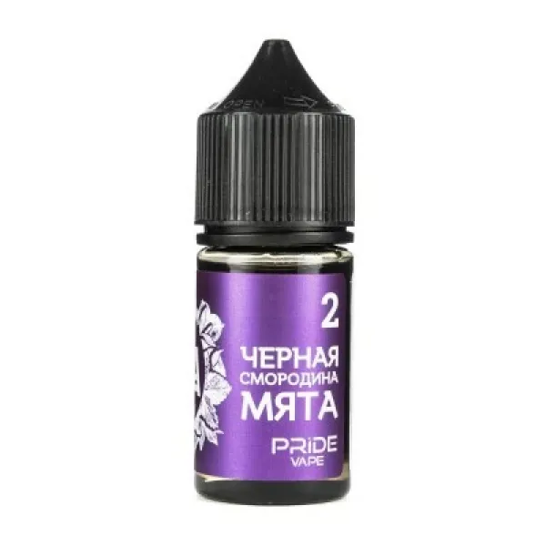 Жидкость Pride Vape Tea Salt Черная смородина мята 30 мл в Петрозаводске