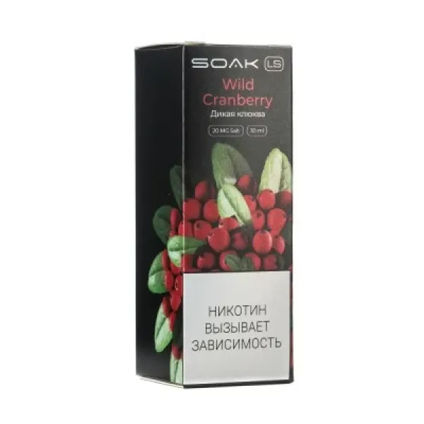Жидкость SOAK LS Wild Cranberry 30 мл в Петрозаводске