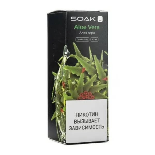 Жидкость SOAK L Aloe Vera 30 мл в Петрозаводске