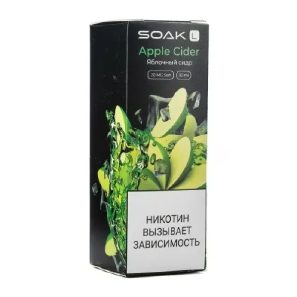 Жидкость SOAK L Apple Cider 30 мл в Петрозаводске
