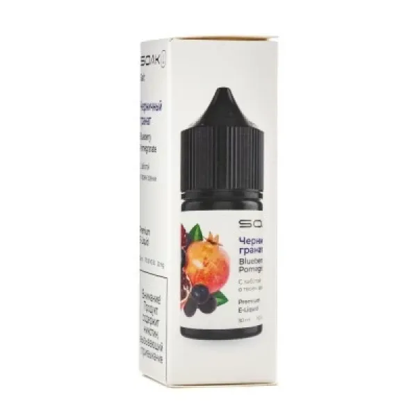 Жидкость SOAK L Blueberry Pomegranate 30 мл в Петрозаводске