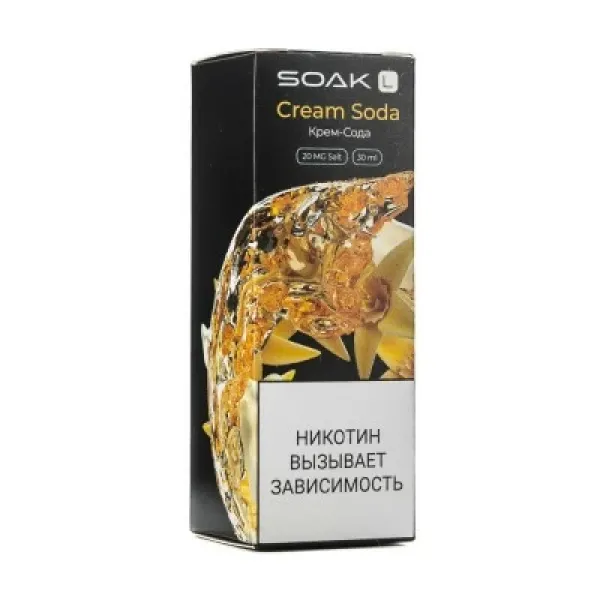 Жидкость SOAK L Cream Soda 30 мл в Петрозаводске