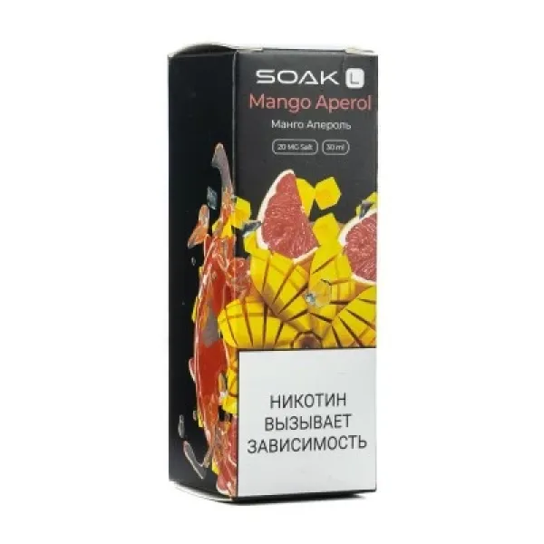 Жидкость SOAK L Mango Aperol 30 мл в Петрозаводске