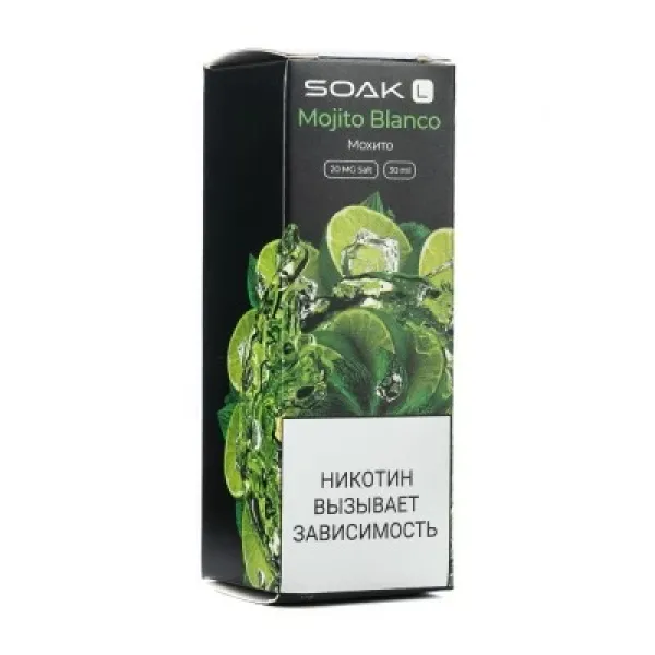 Жидкость SOAK L Mojito Blanco 30 мл в Петрозаводске