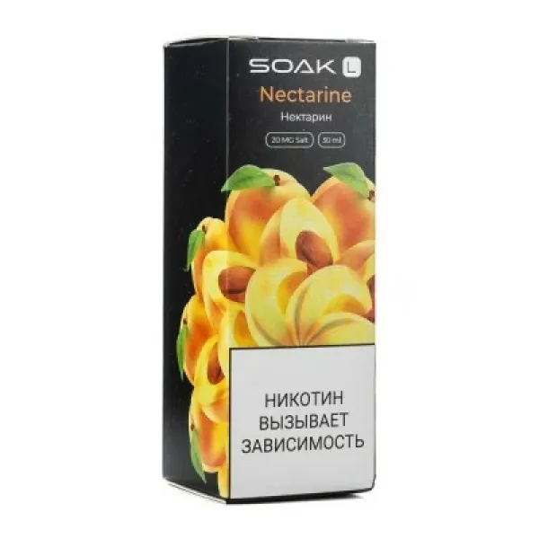Жидкость SOAK L Nectarine 30 мл в Петрозаводске