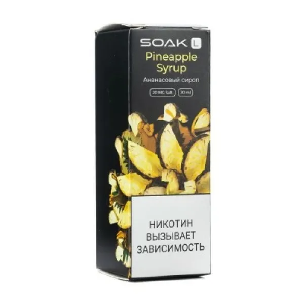 Жидкость SOAK L Pineapple Syrup 30 мл в Петрозаводске