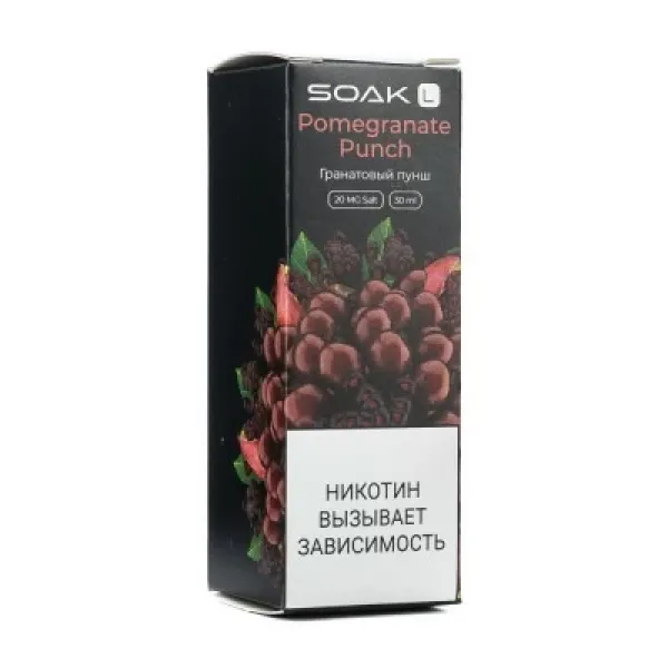 Жидкость SOAK L Pomegranate Punch 30 мл в Петрозаводске