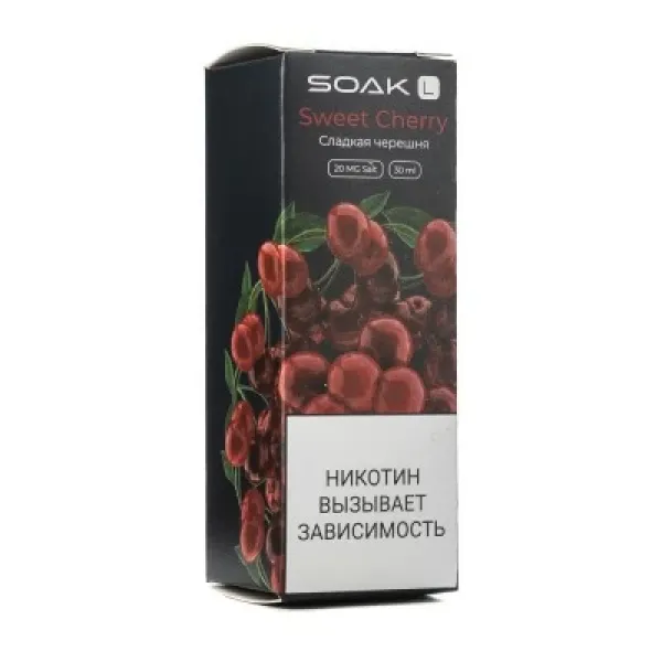 Жидкость SOAK L Sweet Cherry 30 мл в Петрозаводске