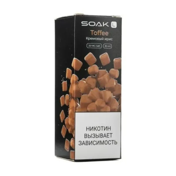Жидкость SOAK L Toffee 30 мл в Петрозаводске