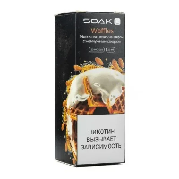 Жидкость SOAK L Waffels 30 мл в Петрозаводске