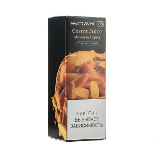 Жидкость SOAK LS Carrot  Juice 30 мл в Петрозаводске